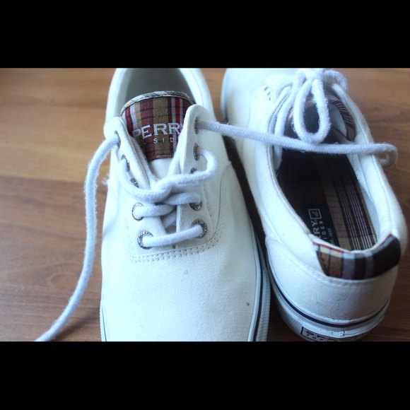 SPERRY Top-Spider White Sneaker / 8 1/2 - Picture 4 of 10